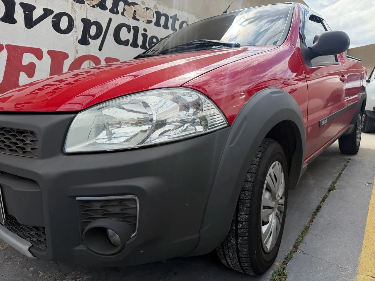 Fiat Strada Working Hard 1.4 Fire Flex 8V CS 2017 - Foto 4