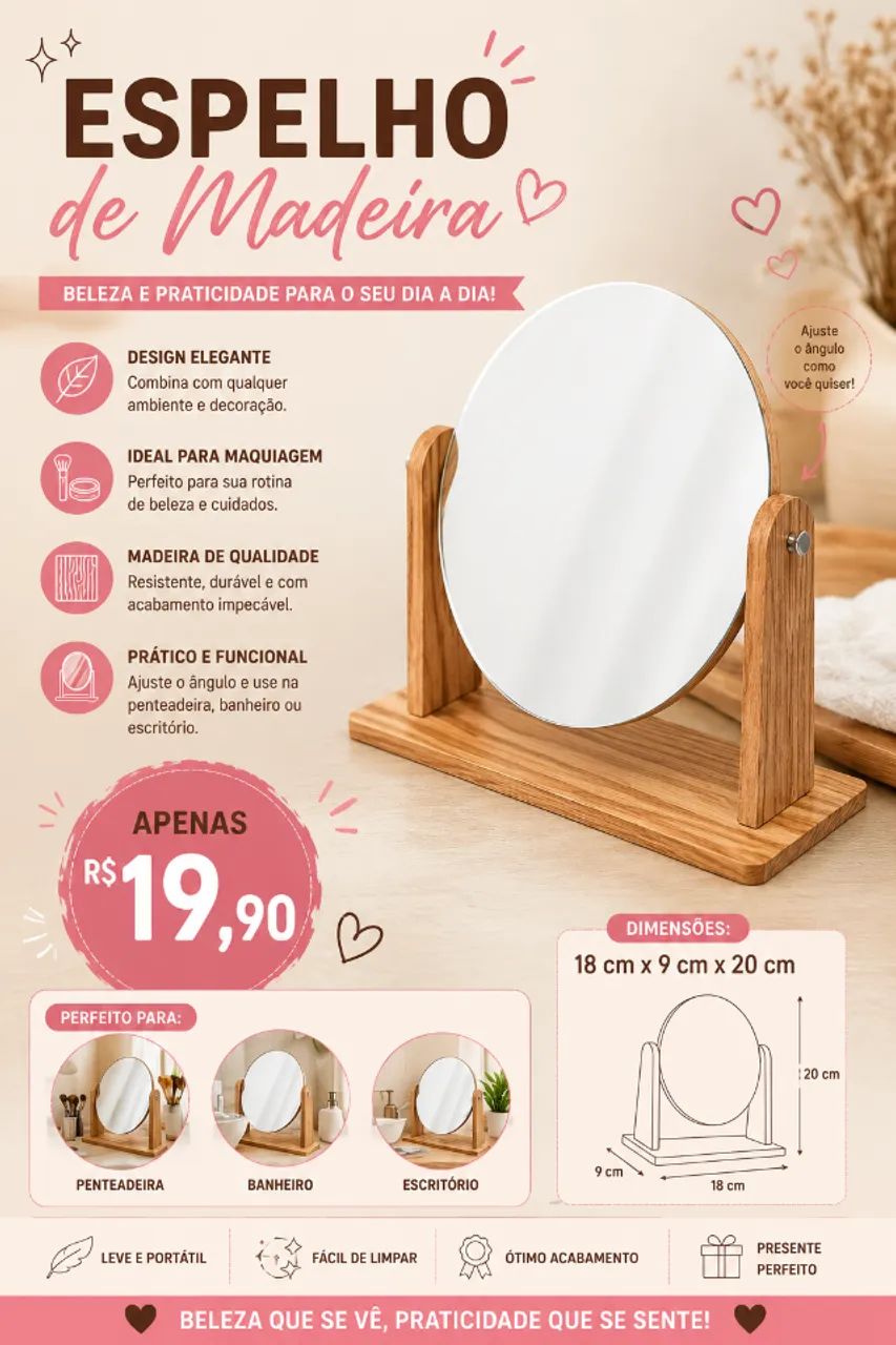 ESPELHOS DIVERSOS MODELOS - Foto 2