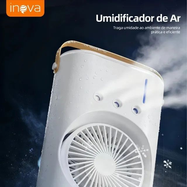 Ventilador de Mesa Inova FAN-12904 38cm 8 Pás e Controle Remoto - Foto 5