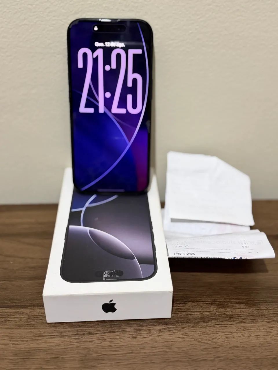 Iphone 16 pro 128 caixa e NF no precinho  - Foto 2