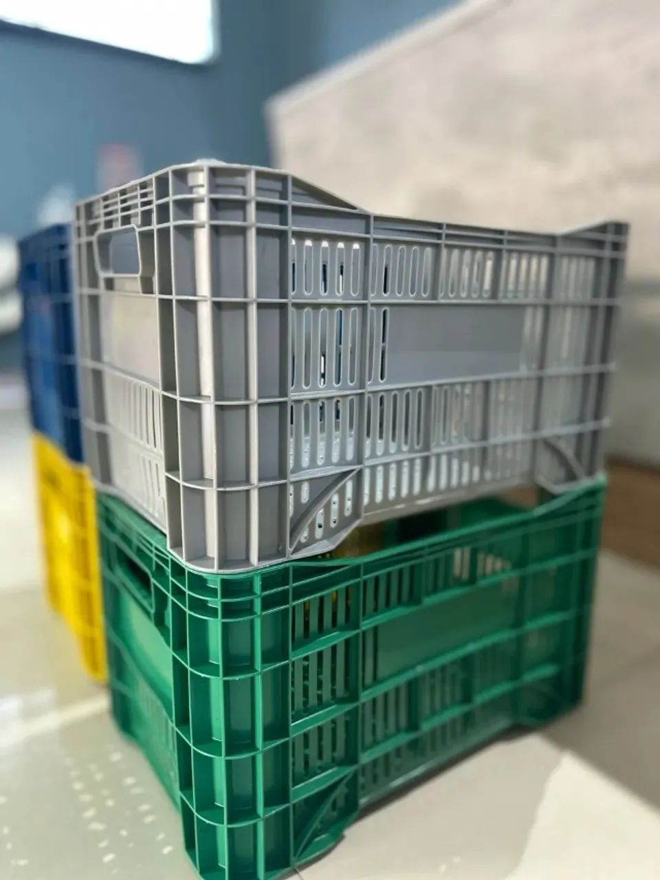 Caixa plástica Agrícola supermercado  - Foto 5
