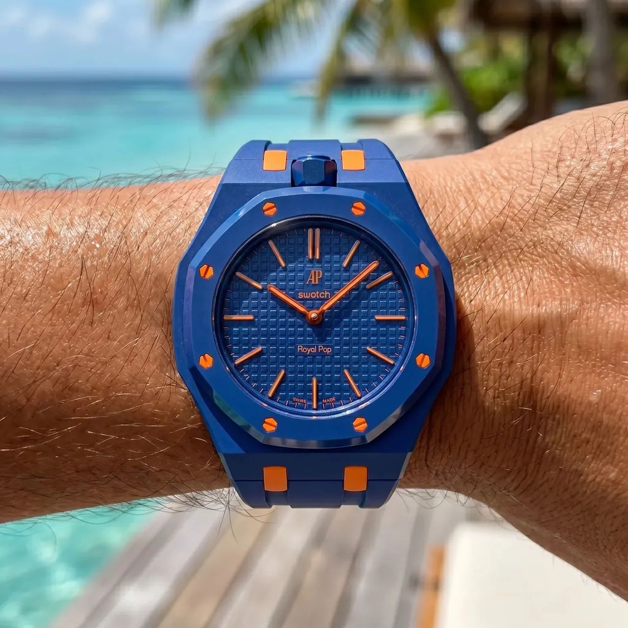 Relógio Royal Pop Swatch x Audemars Piguet  - Foto 2