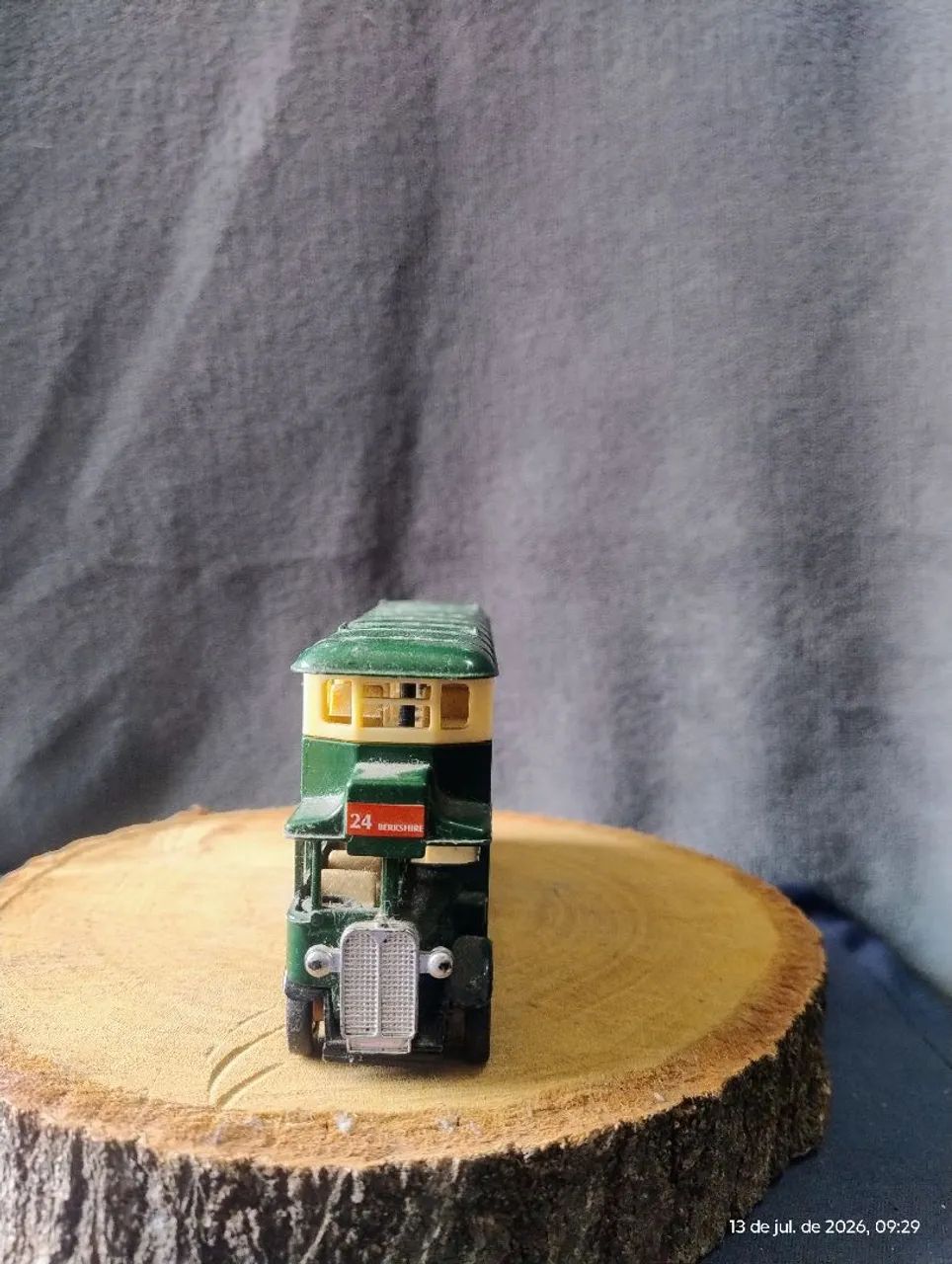 Miniatura do ônibus de Londres modelo antigo  - Foto 2
