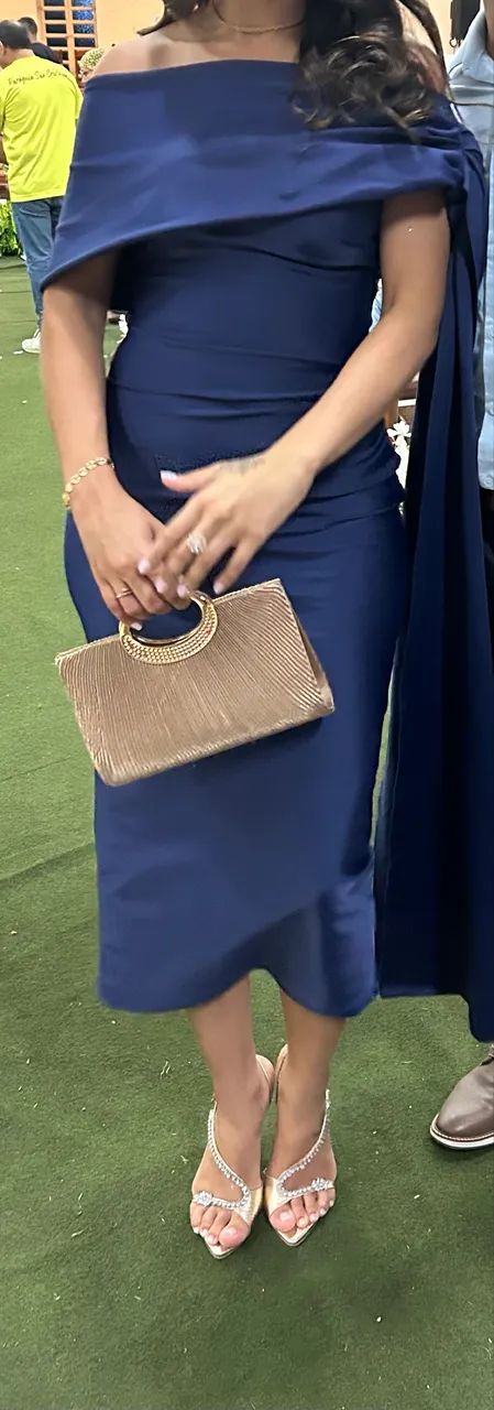 Sandália UZA dourada nova - Foto 4