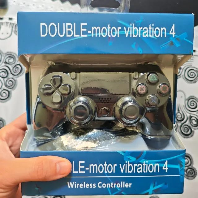 Controle PS4 e PC Bluetooth - Foto 3