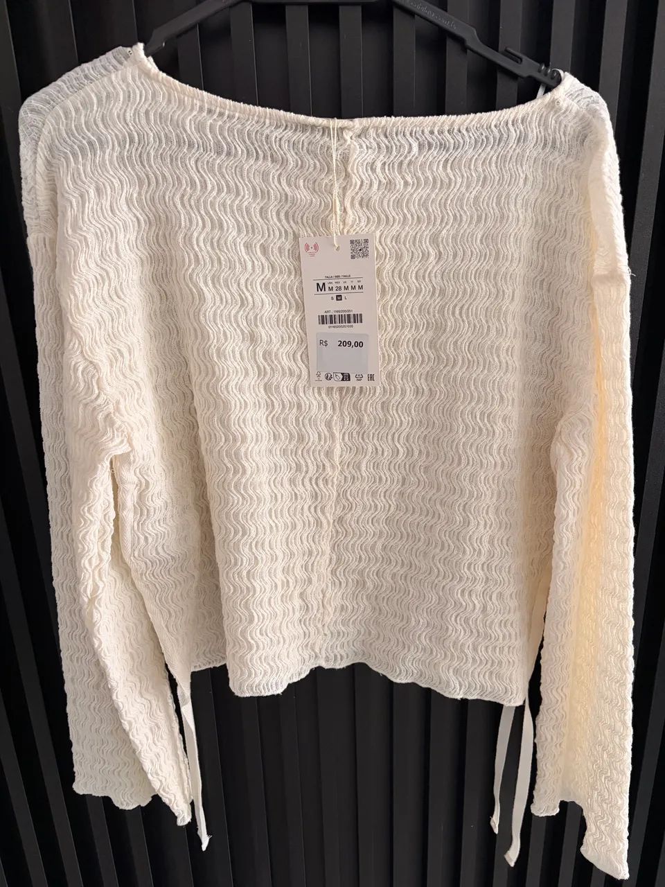 Blusa  Zara tamanho M 