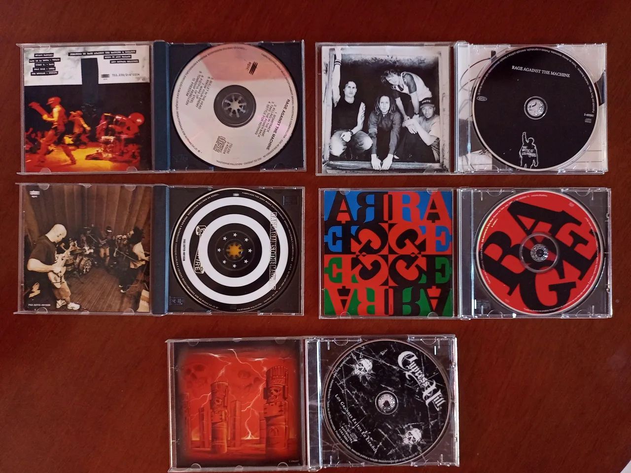 CDs Rage Against The Machine e Cypress Hill - Foto 3