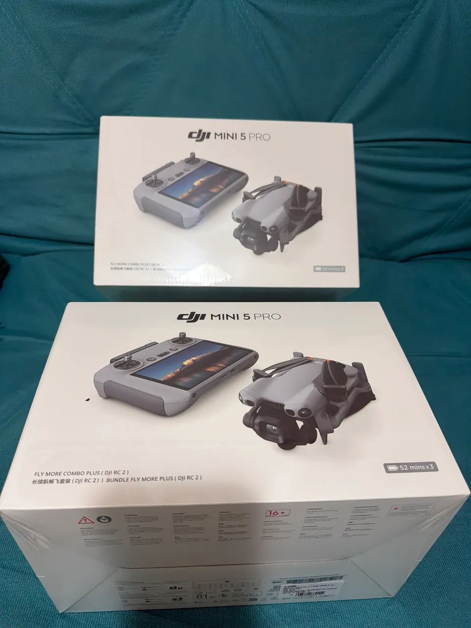 Drone dji Mini 5 pro combo Flymore (36 min) Anatel Br - Lacrado - Novo 