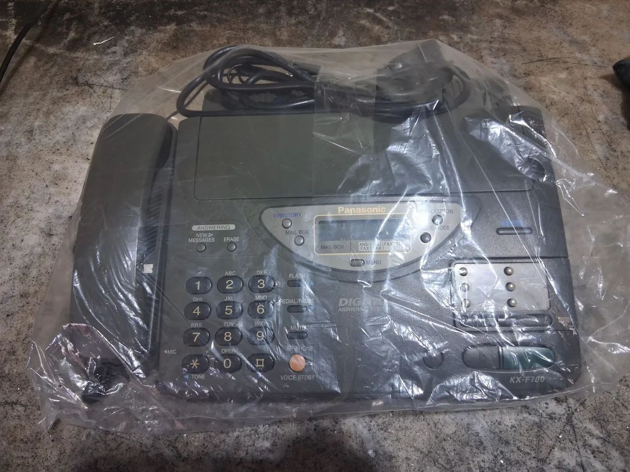 Aparelho Fax Panasonic KX F700 funcionando antiguidades  - Foto 4
