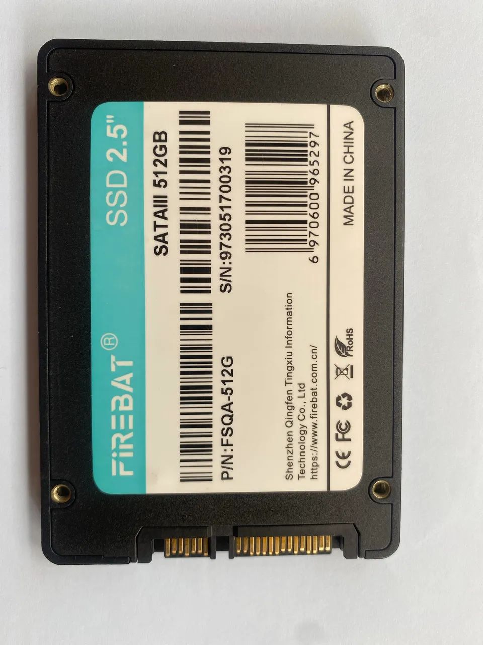 SSD FIREBAT 500 gb - Foto 2