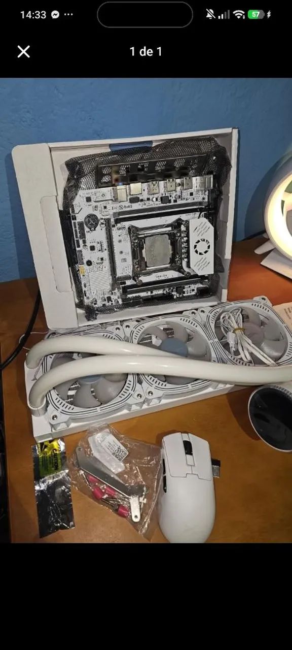 Kit xeon e Water cooler 