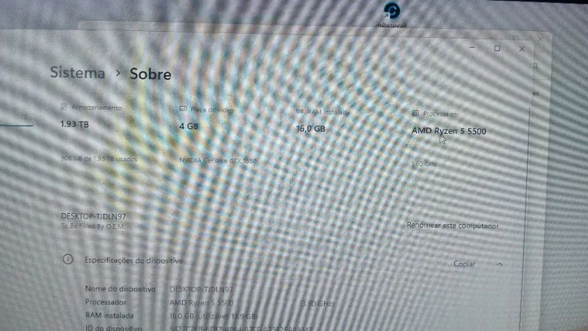 PC gamer com placa de vídeo  - Foto 5