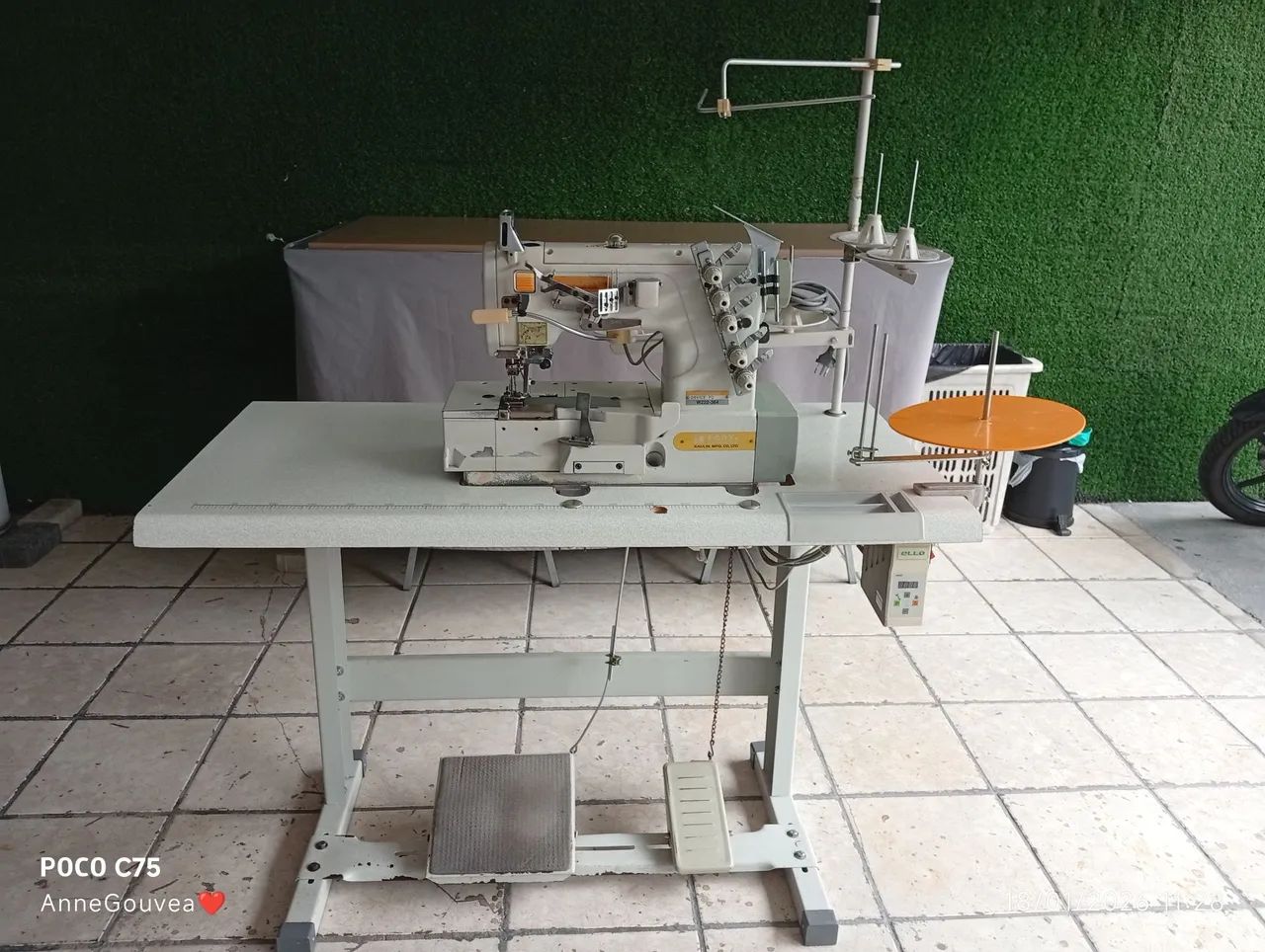 Galoneira Siruba eletrônica direct drive  - Foto 2