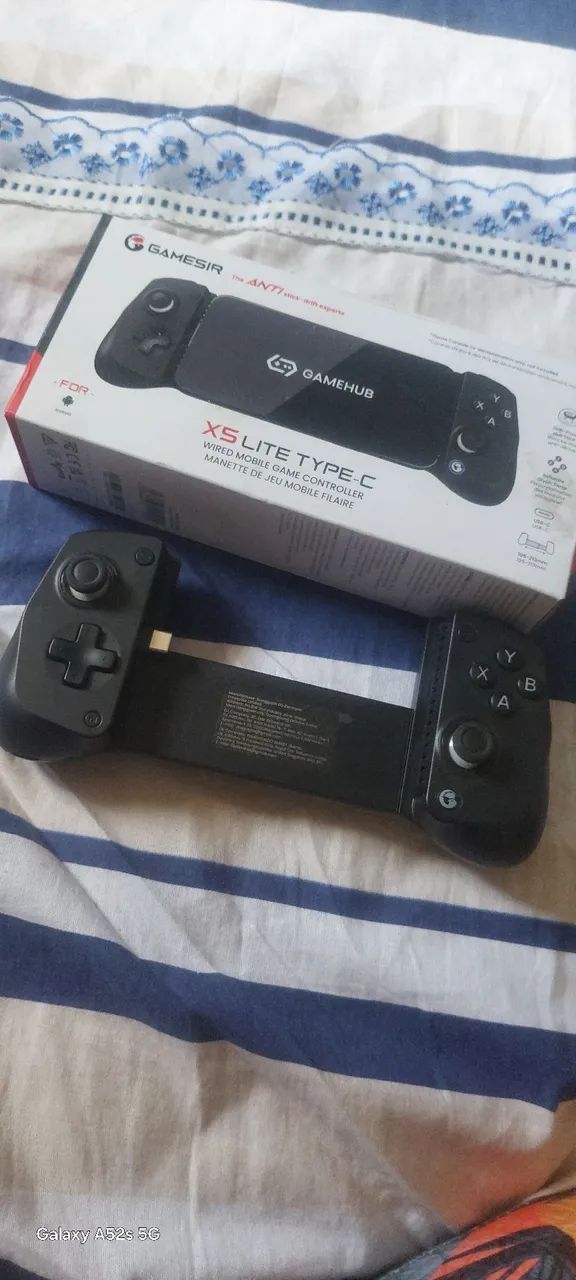 Controle gamesir x5 lite usb C 