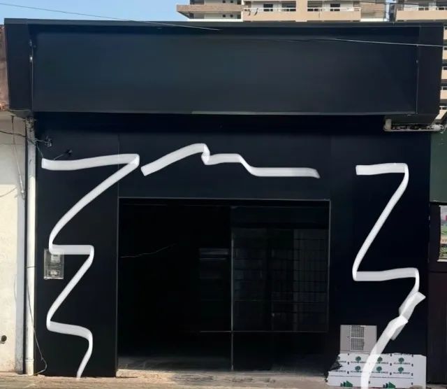 Placa de fachada em acm
