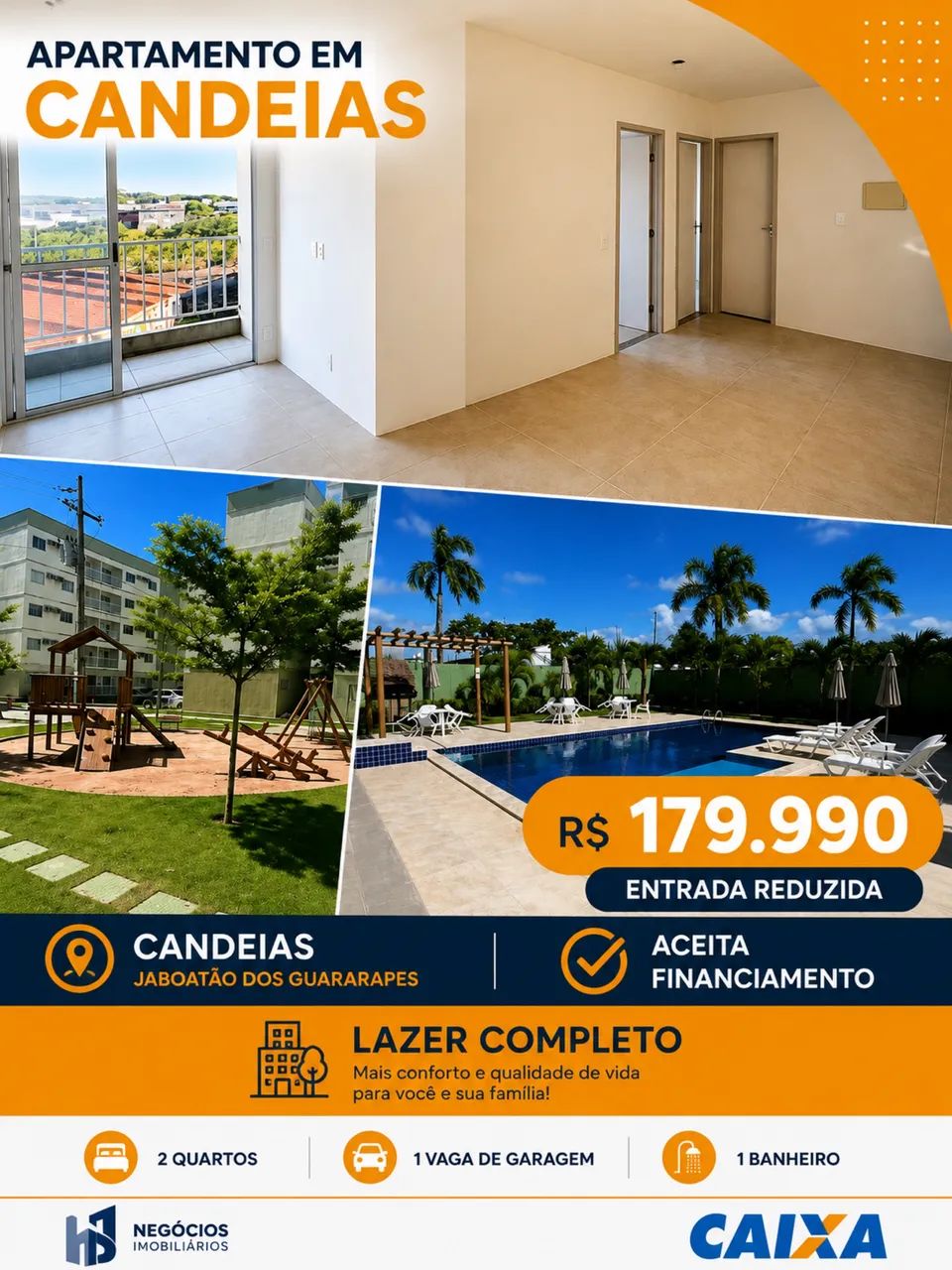 APARTAMENTO EM CANDEIAS