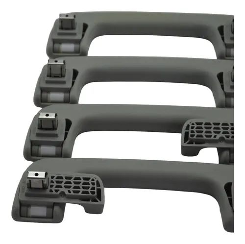 Kit 4 Puxador Alça Teto Pqp A4 2018 Original Cinza - Foto 4
