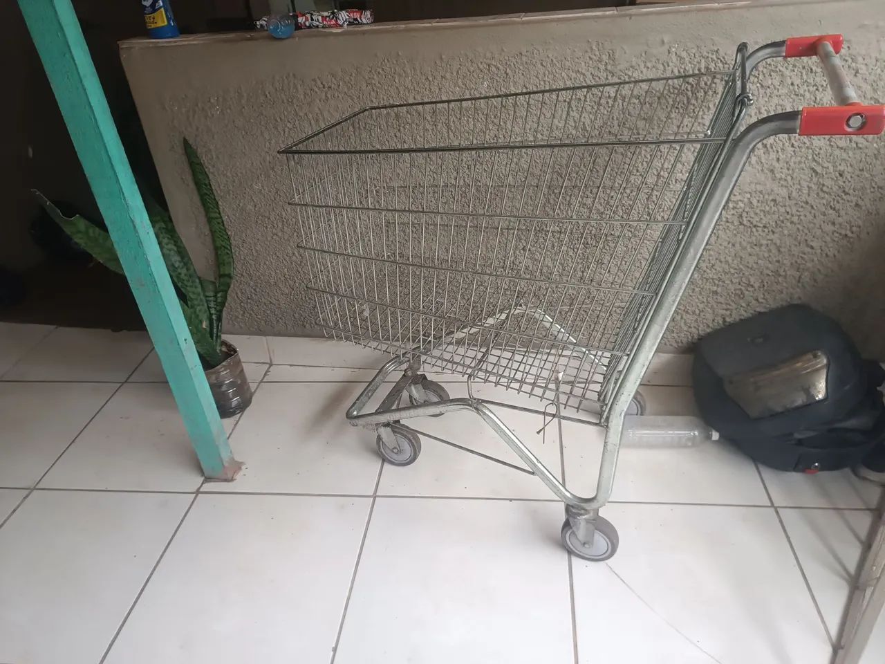 Carrinho para fazer compras 