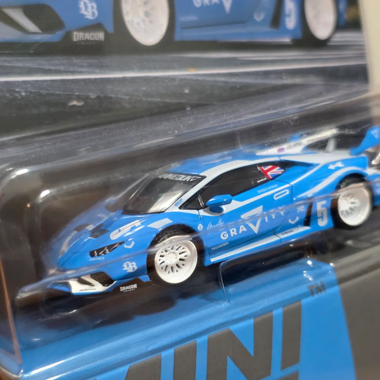 MINI GT LBWK Lamborghini Huracán GRAVITY Mini GT - LB Works Lamborghini Huracan Gt Gravity - Numero 1055