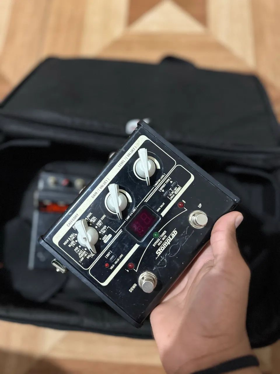 Pedaleira vox stomplab