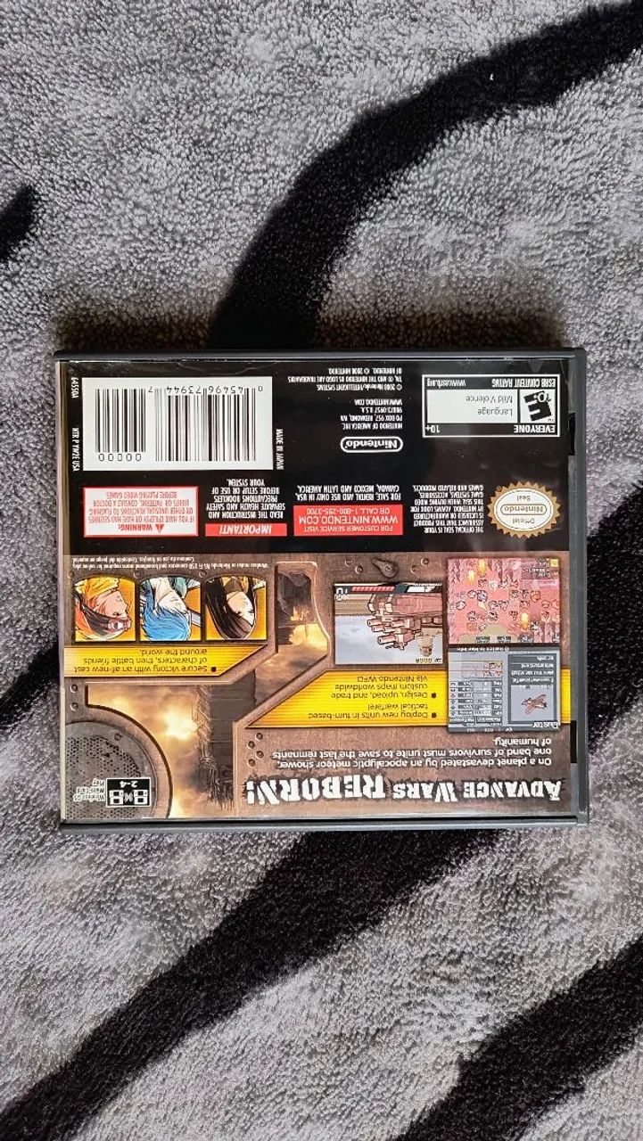 Advance Wars Days of Ruin Nintendo DS - Jogos de Vídeo Game