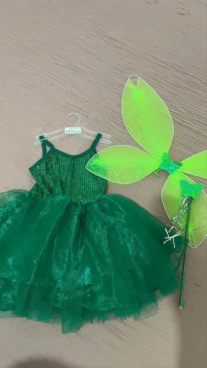 Fantasia de bailarina de criança 