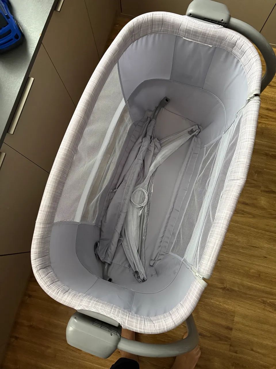 Berço Bebê Mastela Techno 4 em 1 Automático Bluetooth Balanço - Até 18kg - Foto 2
