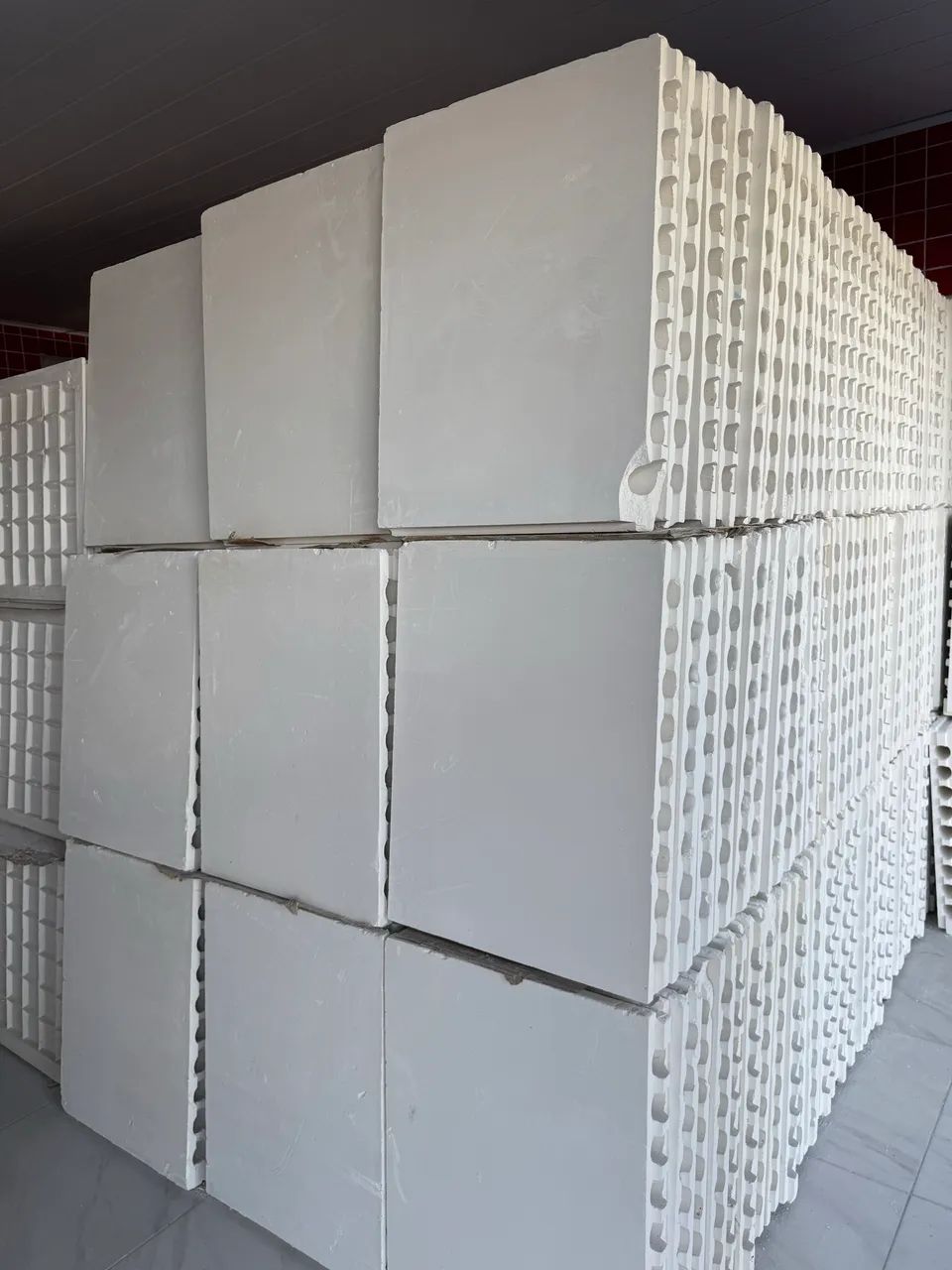 Gesso Direto da Fábrica- Placas, Blocos e Roda-Teto