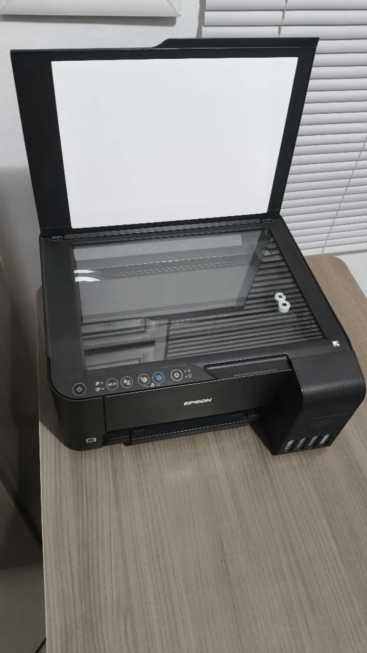 Impressora Epson EcoTank L3150 Wi-Fi - Completa e Funcionando - Foto 2