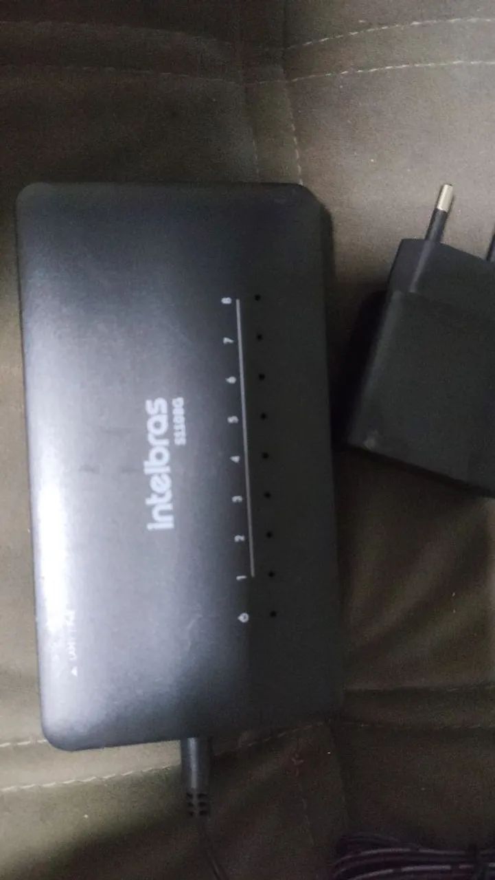 Switch Intelbras 8 portas gigabit