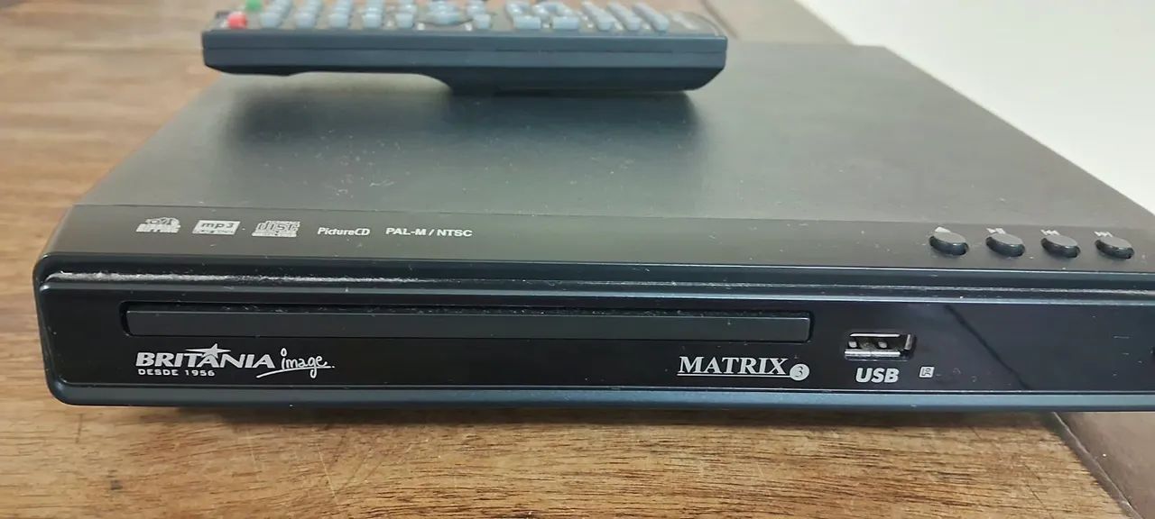 DVD Player Britânia Matrix 3 