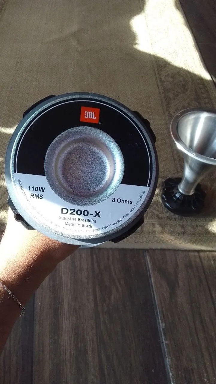Par Driver JBL 110rms 8 ohms com cone alumínio  - Foto 3