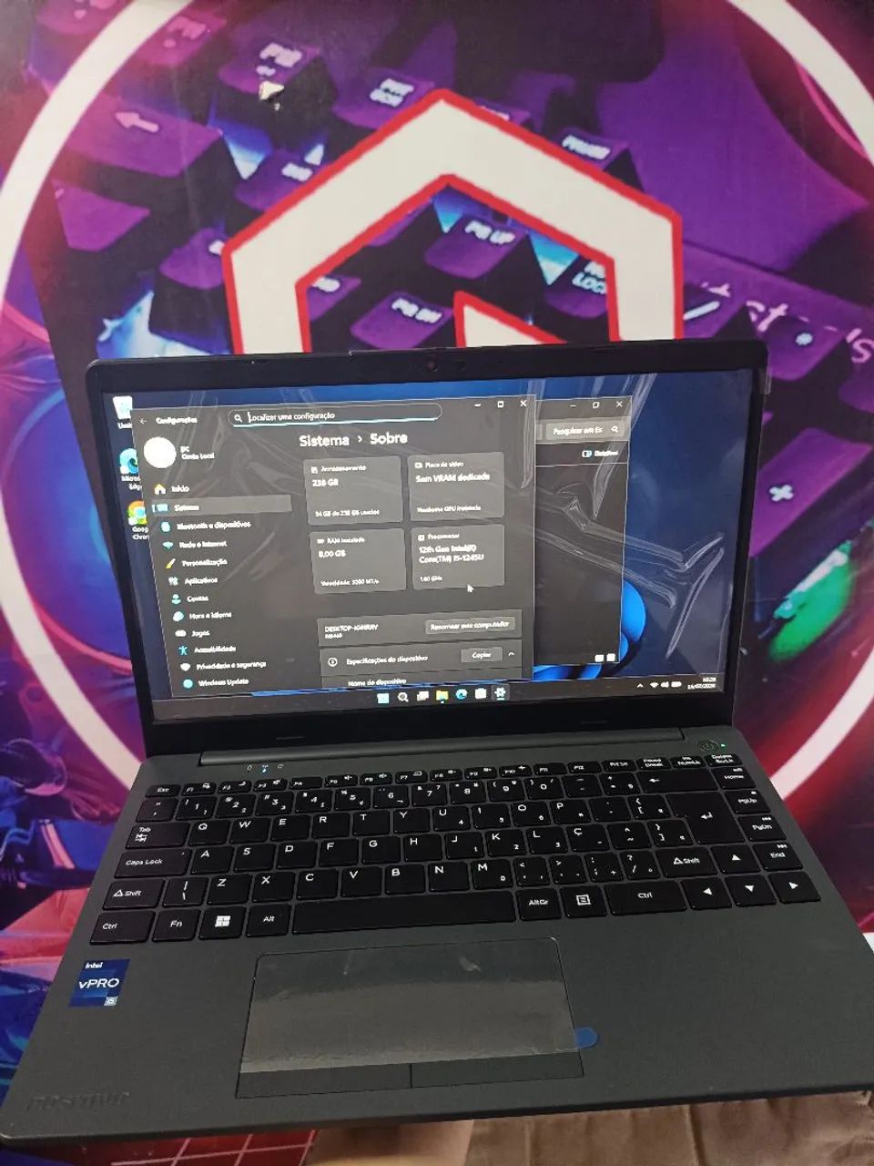 Notebook Novo i5 de 12°geração- 1ano de garantia  - Foto 2
