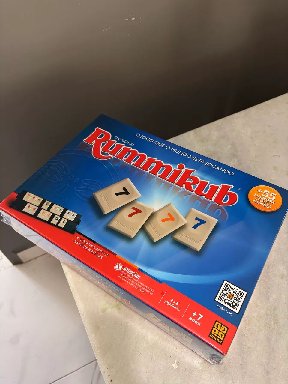 Jogo de tabuleiro rummikub - Foto 4