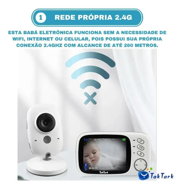 Babá Eletrônica TakTark - Foto 5