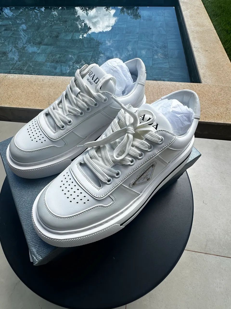 Tênis Prada Branco 40  - Foto 6
