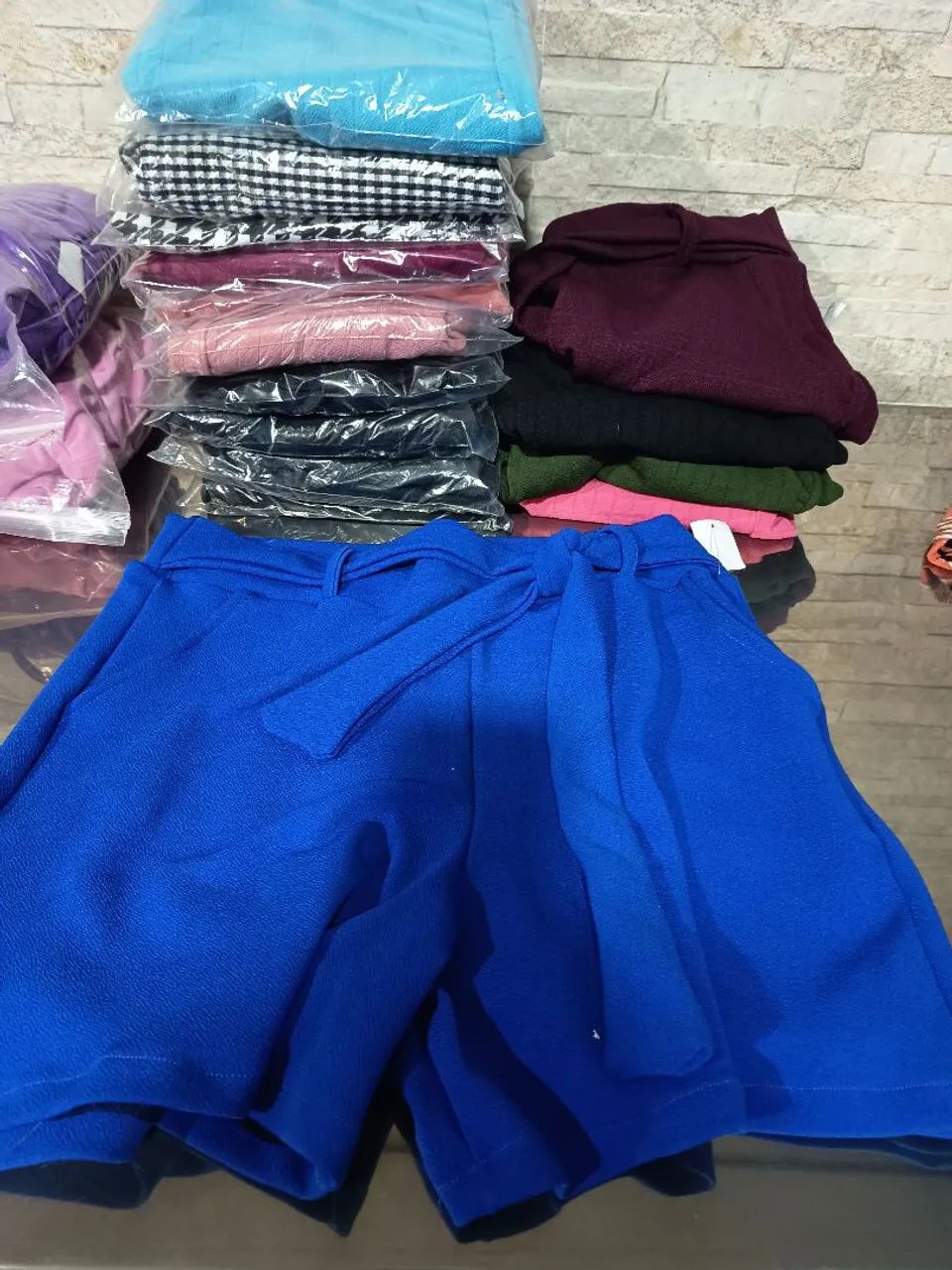 Shorts M, G e GG queima de estoque