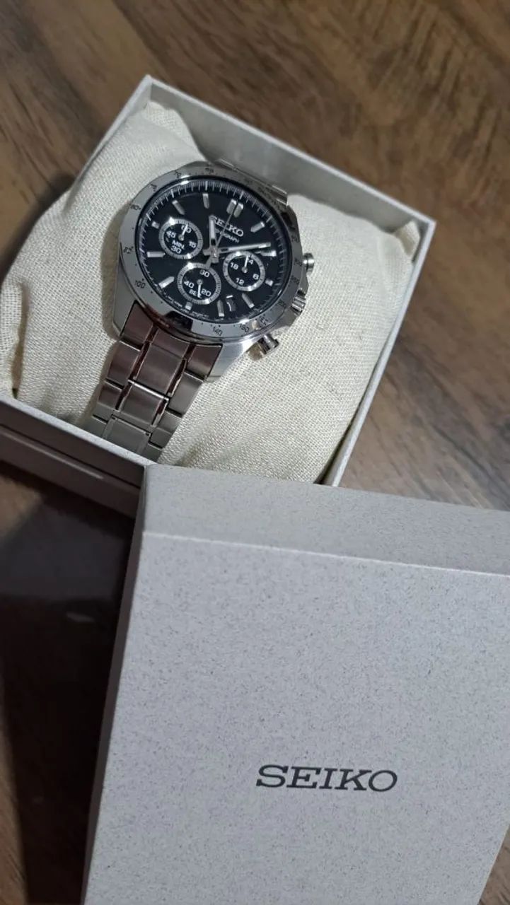 Relógio Seiko cronógrafo linha Spirit  - Foto 5