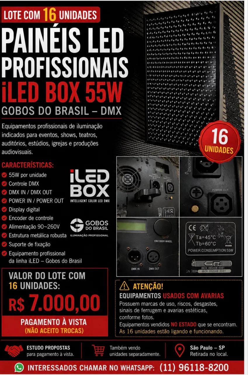 Painéis de led box profissionais  - Foto 2