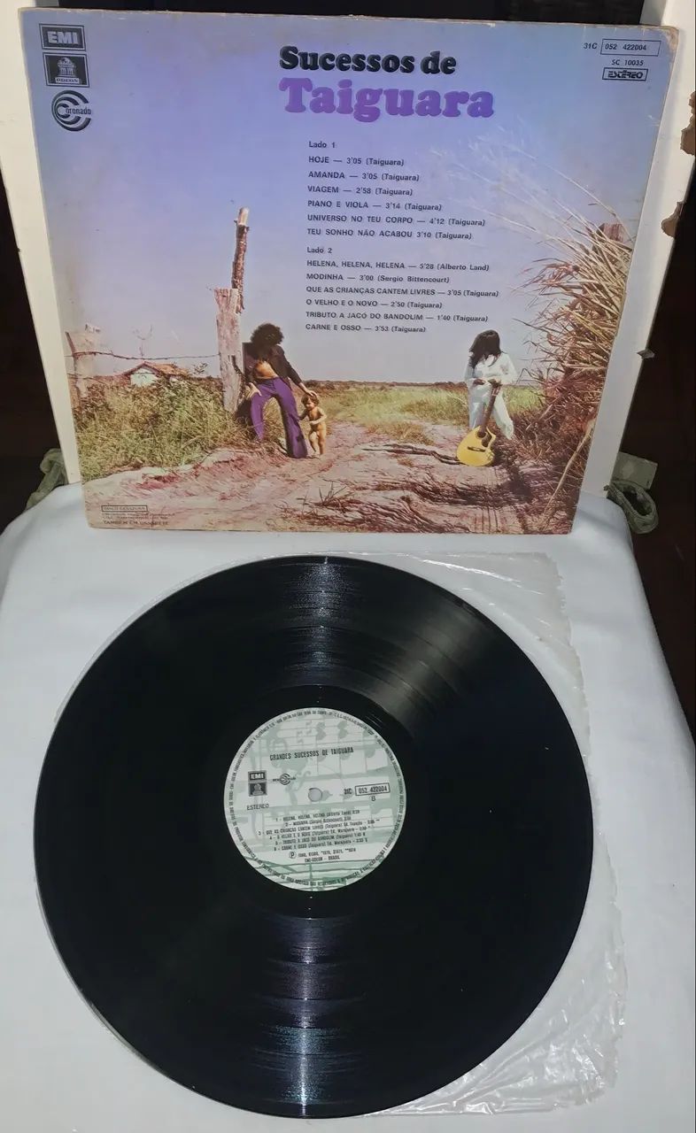 vinil Grandes sucessos de Taiguara raro - Foto 3