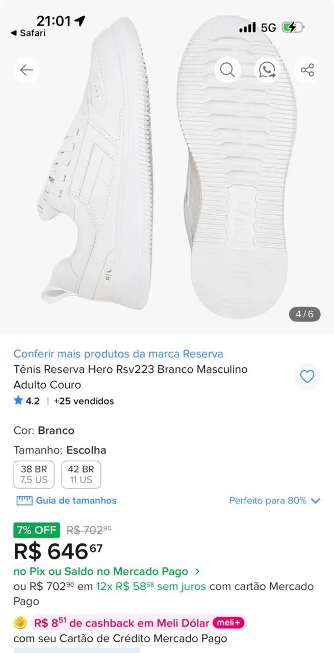 Tênis Reserva 