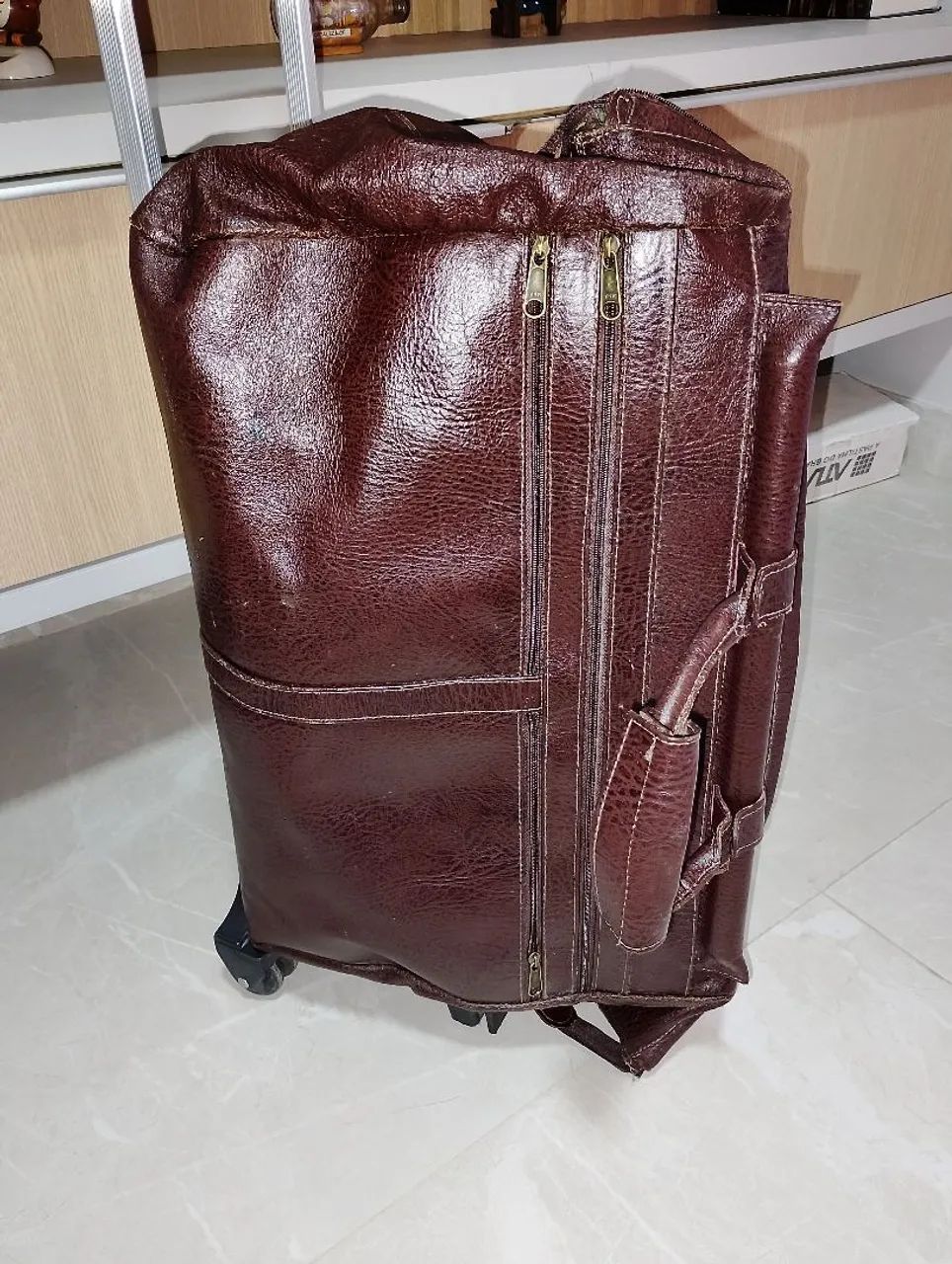 Bolsa couro ykk  - Foto 2