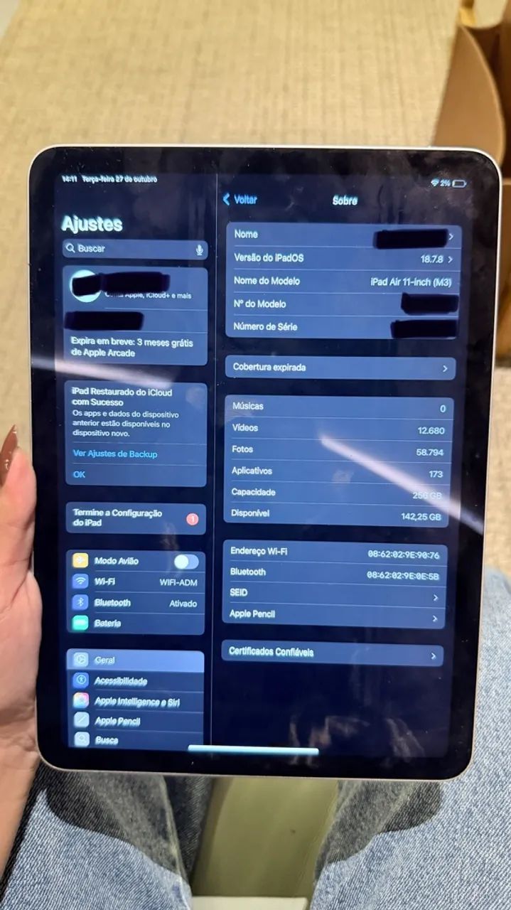 iPad Air 11 256GB - Foto 3
