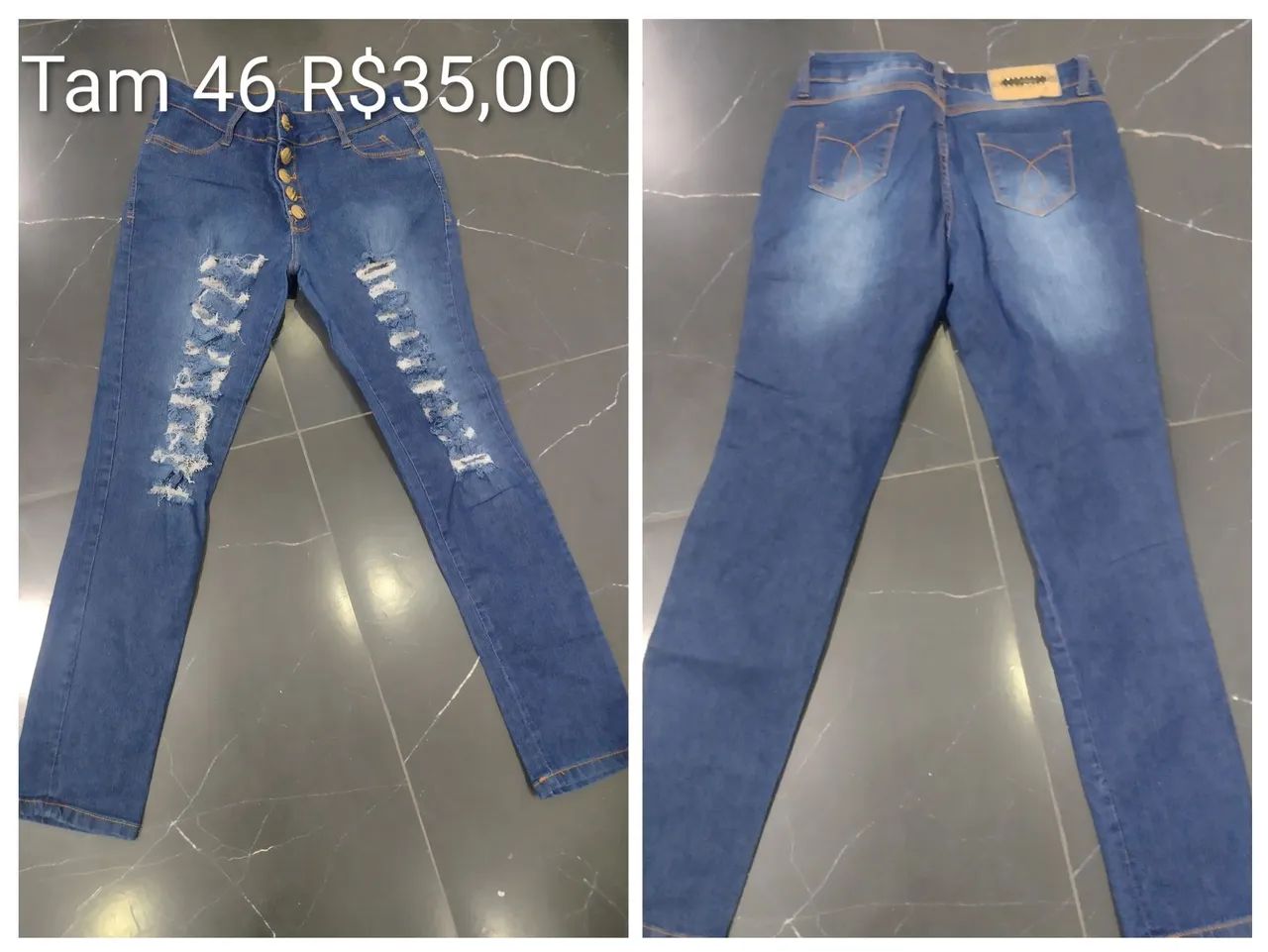 Calças jeans femininas  - Foto 3