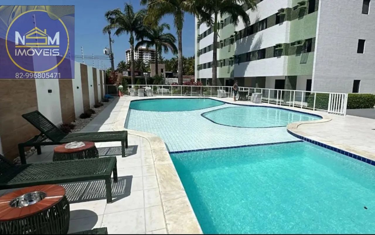Alugo Apto 3 qts, 65m², Poço, Maceió 