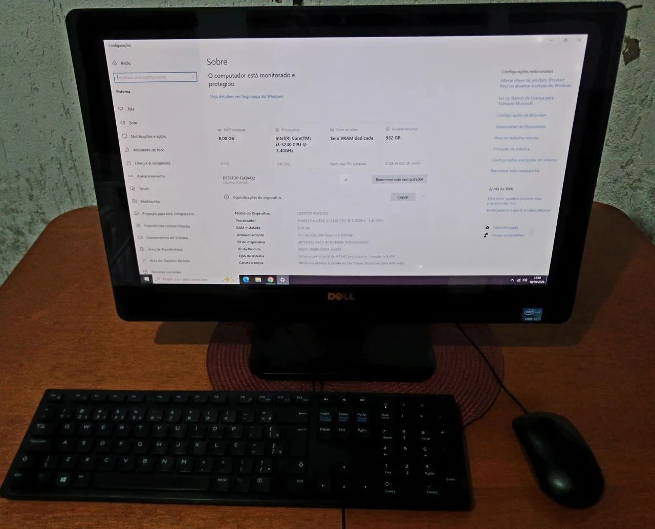 PC Dell AIO Optiplex 3011 (leia anúncio)