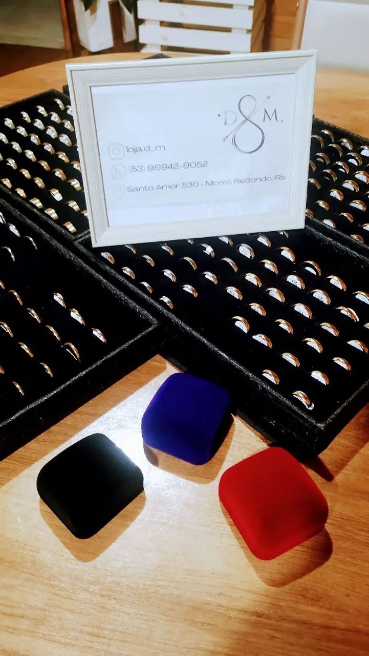 Alianças dia dos NAMORADOS