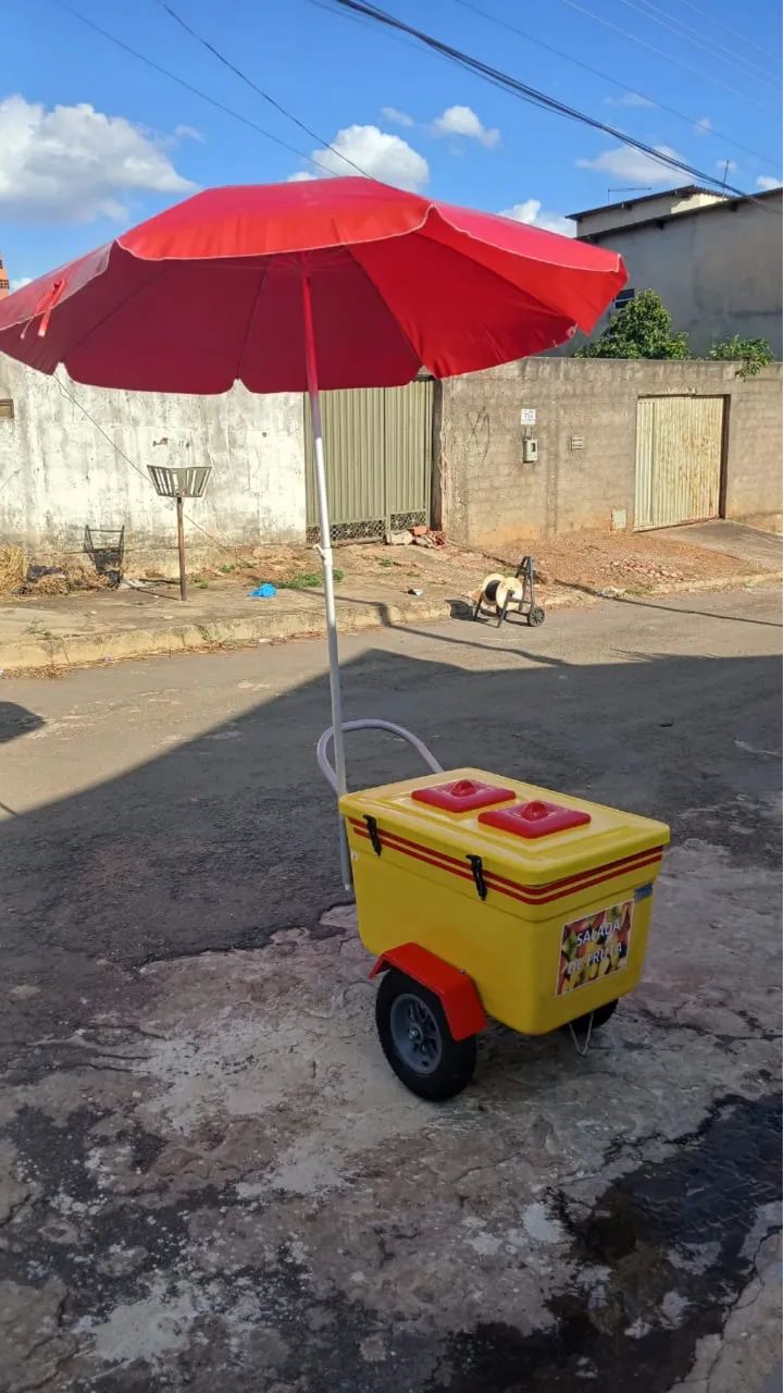 Carrinho de Vender Picolés, Salada de Frutas