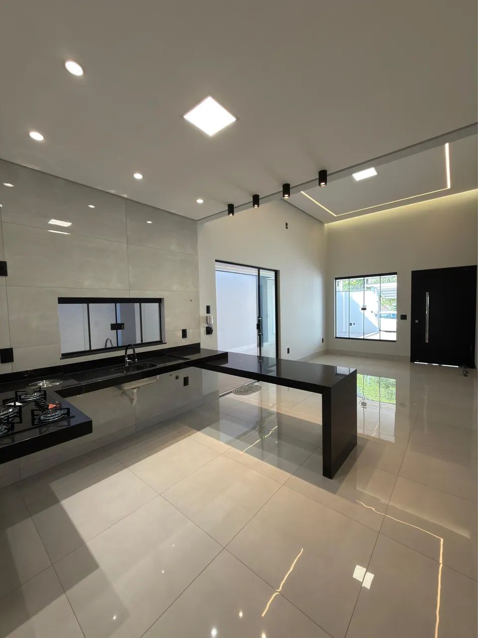 Casa nova - 3 suítes - Plano diretor Norte - 208 Norte  - Foto 3