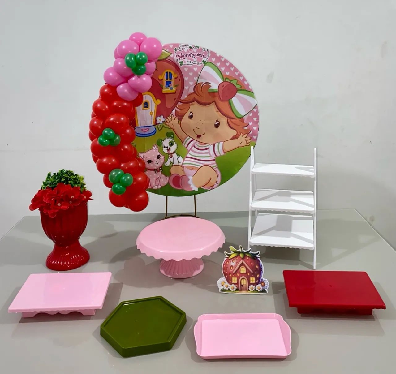 Festa na mesa decoração pegue e monte  - Foto 3